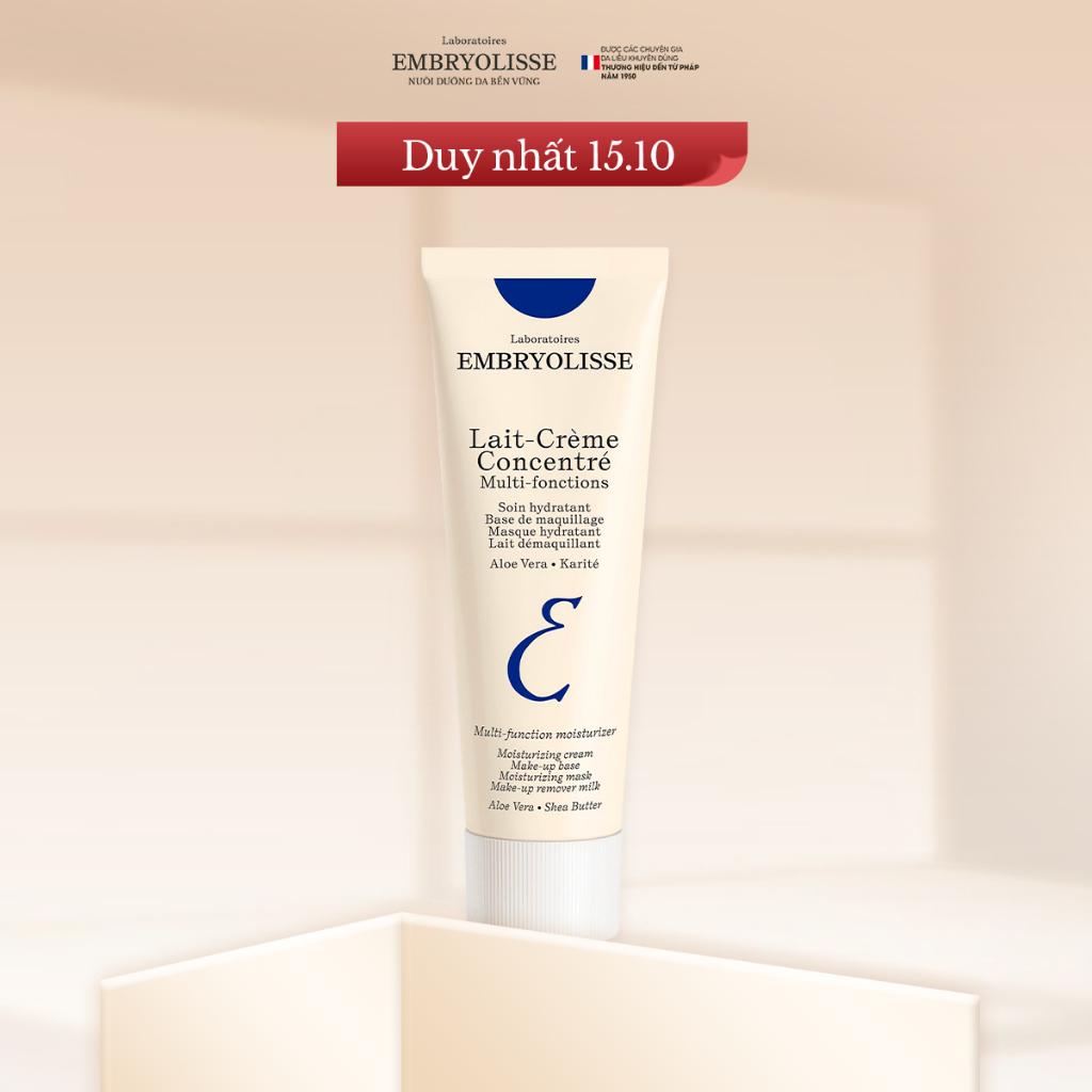 Kem Dưỡng Ẩm Phục Hồi Embryolisse Lait Creme Concentre 5ml - 15ml - 30ml - 75ml