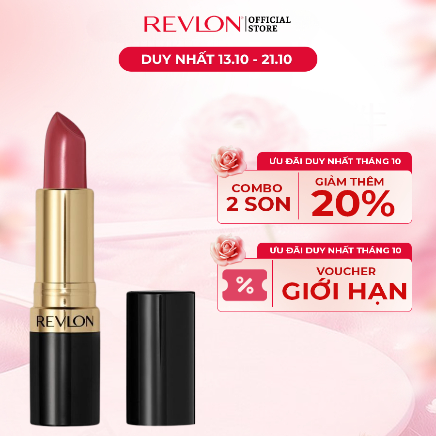 [ĐÃ VỀ HÀNG] Son Môi Ẩm Mịn Revlon Super Lustrous Lipstick Căng Bóng Bền Màu (4.2g) | BigBuy360 - bigbuy360.vn