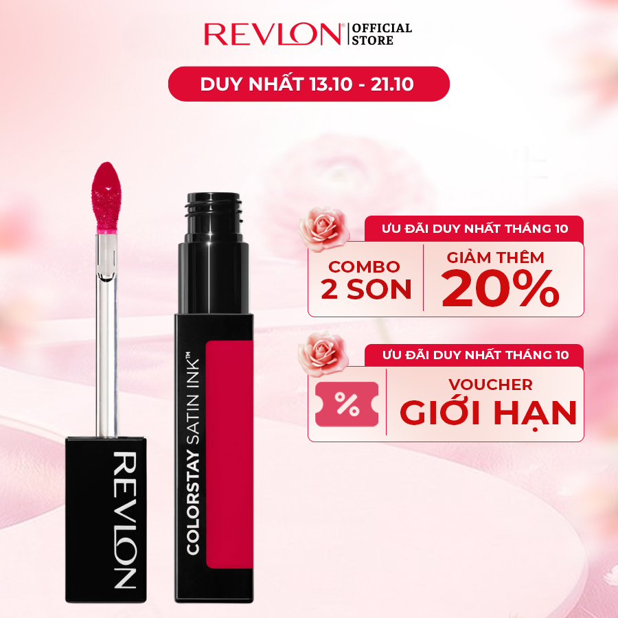 [NEW] Son Kem Bóng Lì Dưỡng Ẩm Revlon ColorStay Satin Ink Liquid Lipstick (5ml) | BigBuy360 - bigbuy360.vn