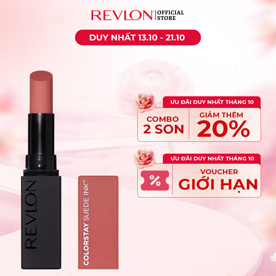 Son Môi Lâu Phai Revlon ColorStay Suede Ink Mịn Lì Như Nhung (2.55g) | BigBuy360 - bigbuy360.vn