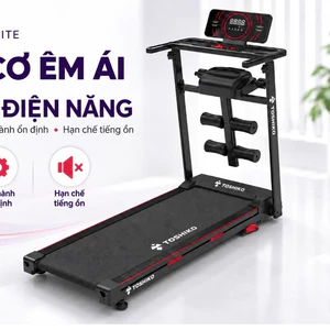 Máy chạy bộ đa năng Toshiko Run Lite động cơ 2.5HP với 12 chương trình tập luyện tự động