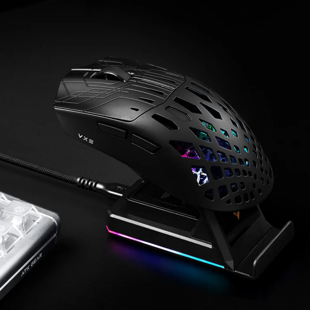 Chuột Gaming Không Dây VXE Dragonfly X3 | X3 Pro | X3 Tubro | Dock Sạc RGB | 3 Mode Kết Nối - Hàng Chính Hãng | BigBuy360 - bigbuy360.vn