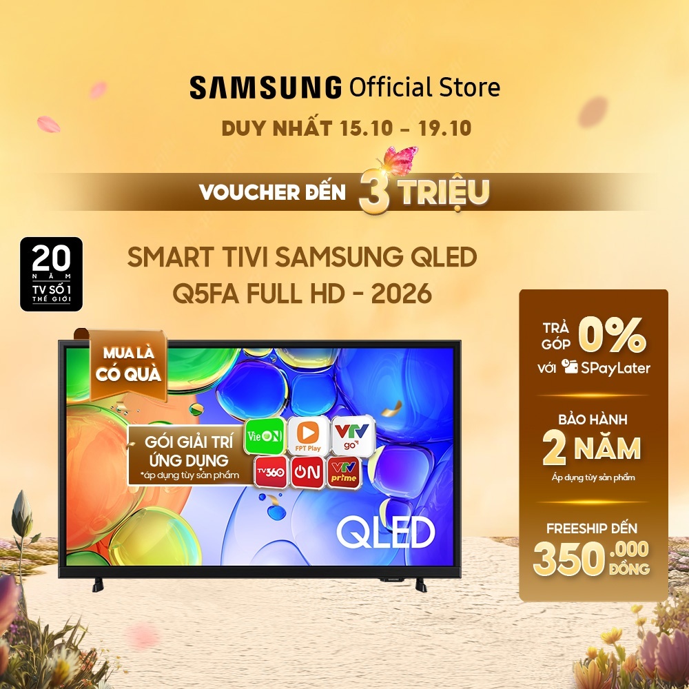 Smart Tivi Samsung QLED Q5FA Full HD - 2026 