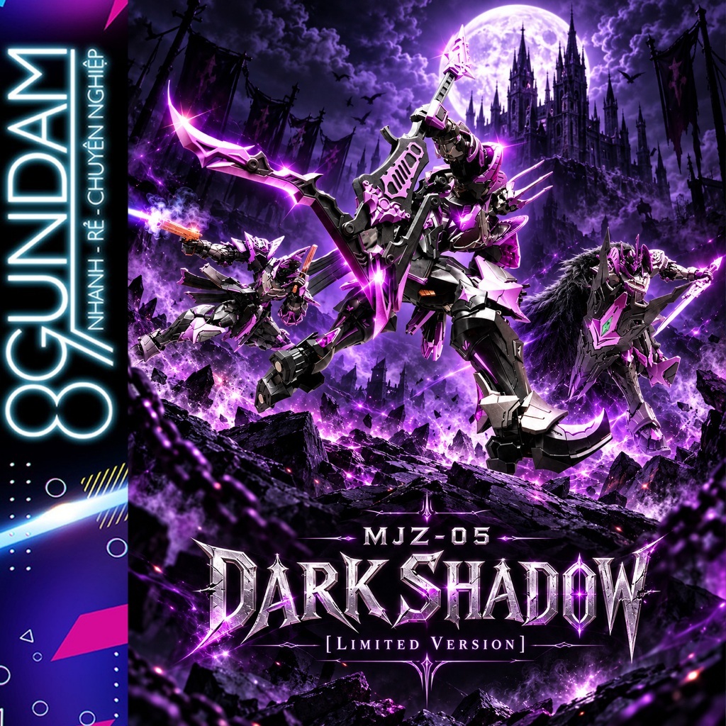 [SẮP VỀ] Mô Hình Ráp Sẵn MJZ-05 Dark Shadow - Limited Version (tặng ...