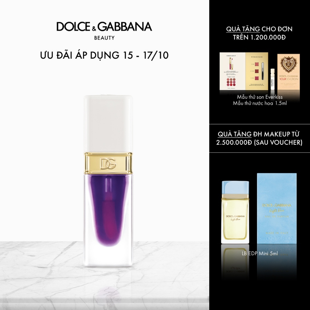 [CHÍNH HÃNG] Má hồng dạng nước Dolce&Gabbana Violet Liquid Blush 7ml