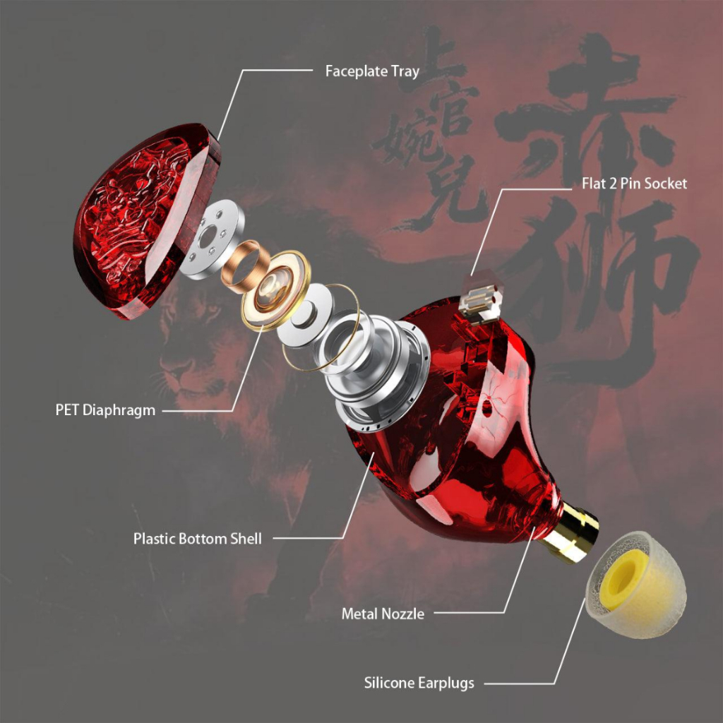 Tai Nghe IEM TANGZU Waner SG 2 | Gaming IEM HiFi | Driver Dynamic 10mm | Jack 3.5mm ,Type-C - HÀNG NEWSEAL | BigBuy360 - bigbuy360.vn
