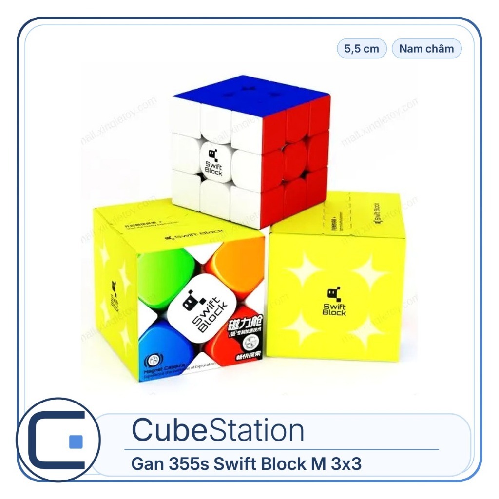 GAN 355s Swift Block M 3x3 | Shopee Việt Nam