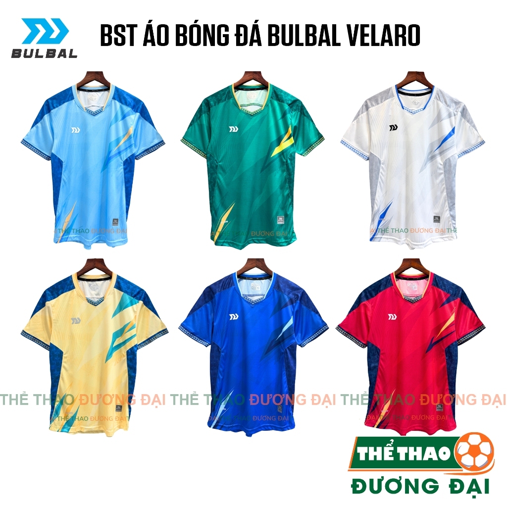 BST Áo Bóng Đá Bulbal Velaro Thun Mè Bul-Hex Thoáng Khí Thể Thao Đương Đại