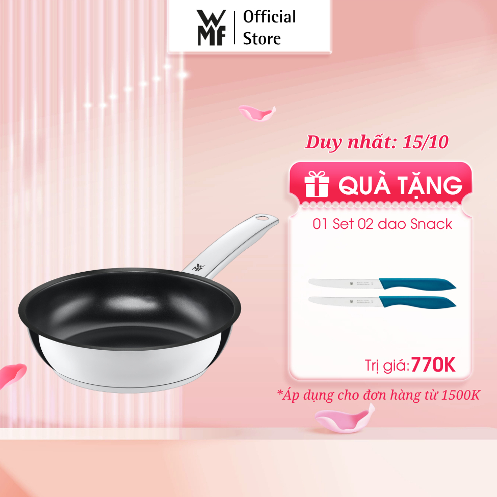 Chảo Xào Chống Dính WMF Durado Ceramic Tráng Gôm size 20, 24, 28cm, Dùng Cho Mọi Loại Bếp