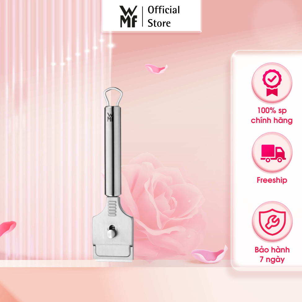 Dụng Cụ Cạo Vệ Sinh Bếp Từ WMF Chất Liệu Thép Không Gỉ, Thông Dụng, Đánh Bay Mọi Vết Bẩn - 7343