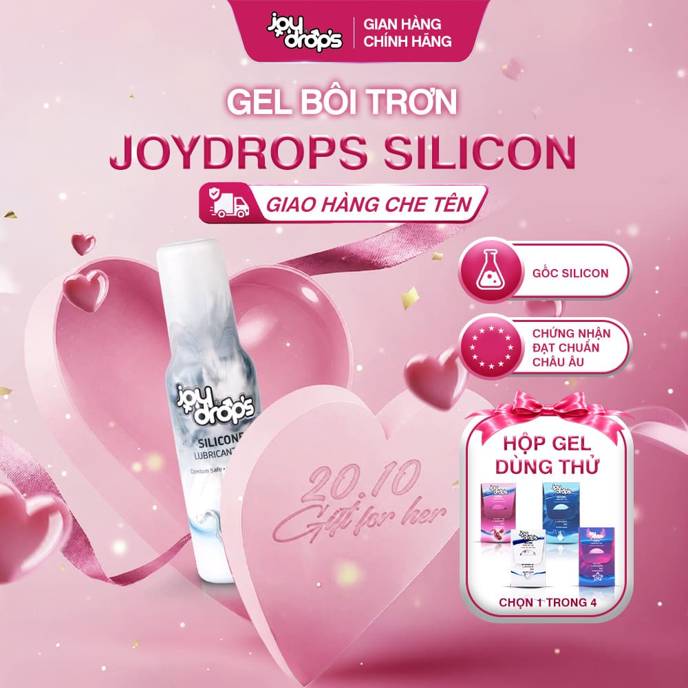 [Chính Hãng] Gel Bôi Trơn JoyDrops Silicone Tuýp 85ml – Chạm Mượt Sâu, Trơn Bền Lâu