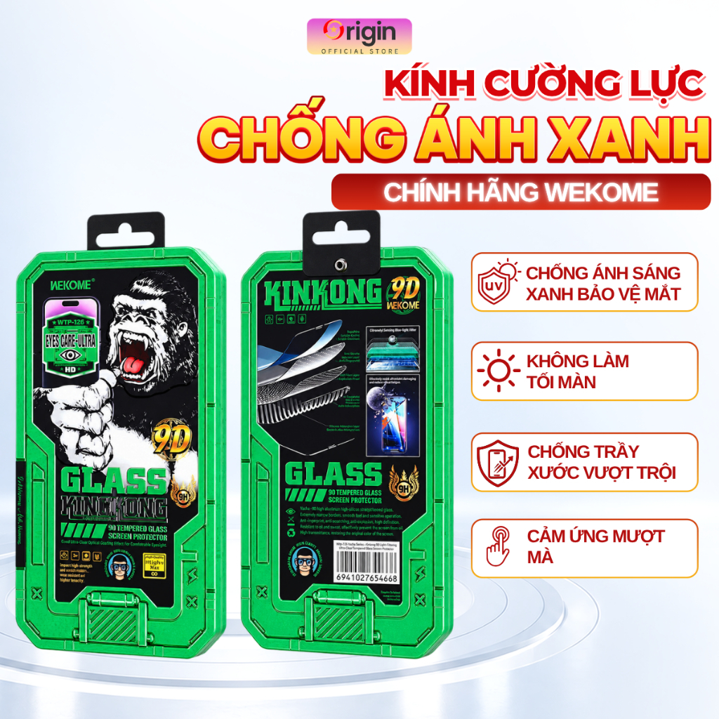 Kính Cường Lực Iphone Chống Ánh Sáng Xanh,Bảo Vệ Mắt, Chống Trầy Xước Ip 17 Promax 18 Pro 16 15 Plus 14 13 12 11 Xs max