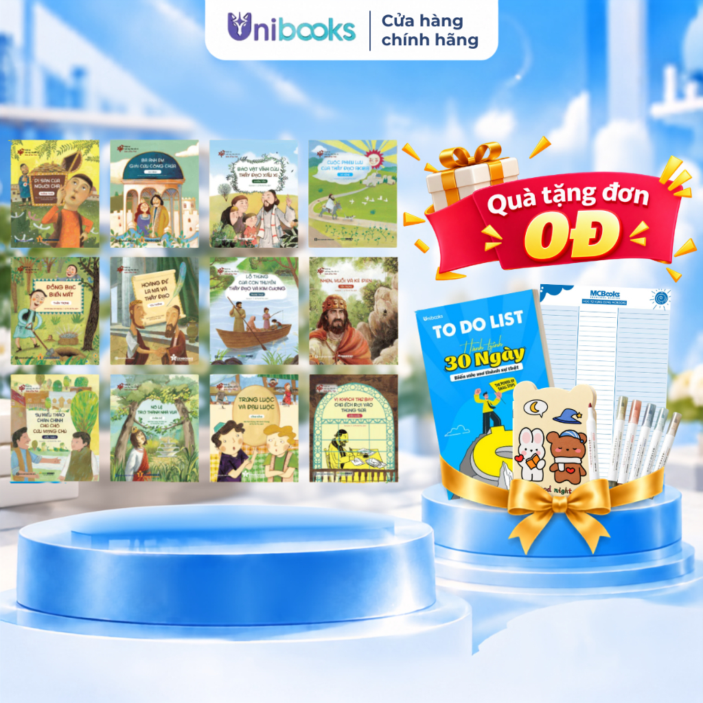 Sách - Combo 12 cuốn sách Nhật ký nuôi dạy tâm hồn từ Kinh cổ Do Thái -Bizbooks