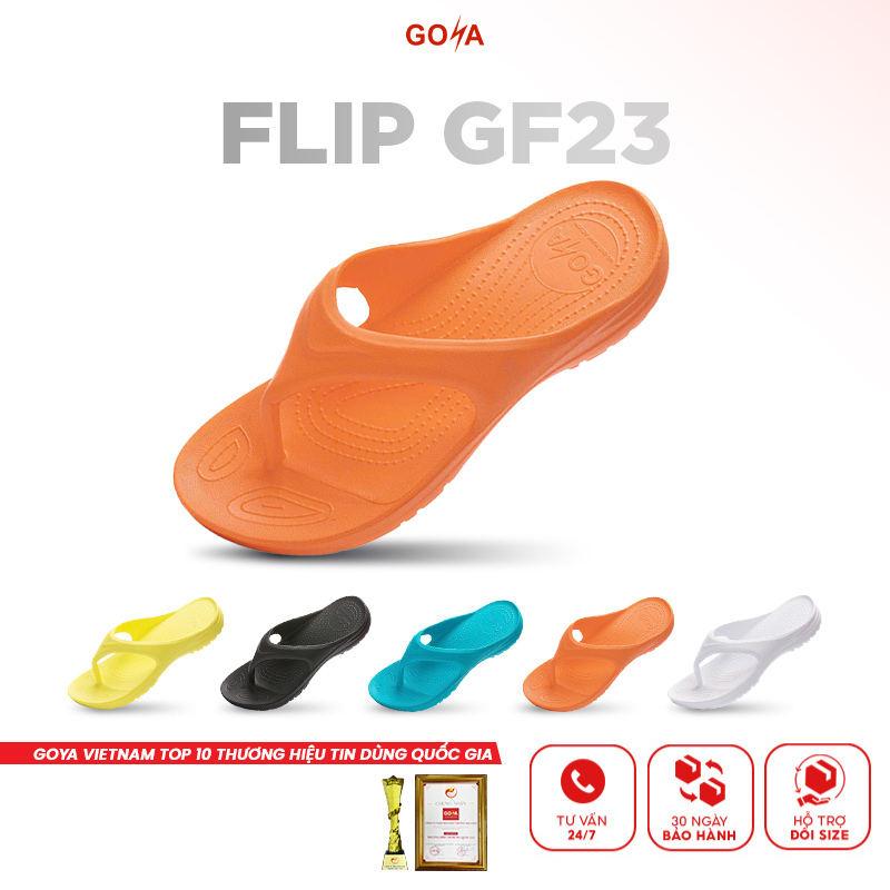 Dép thể thao chạy bộ Goya Flip GF23 2026 - Siêu nhẹ, siêu êm, thoáng khí, chống trơn