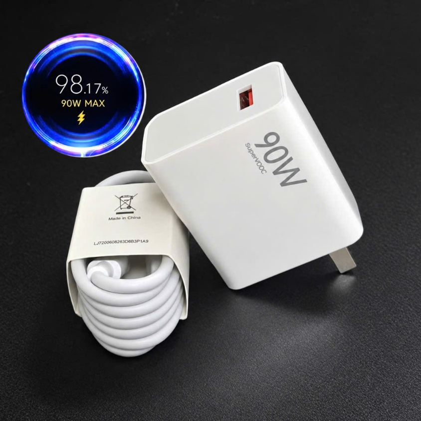Bộ sạc nhanh MXT 120W, Củ sạc + Cáp sạc nhanh USB to Type C cho Xiaomi Samsung Oppo Vivo – ảnh mô tả chi tiết 2