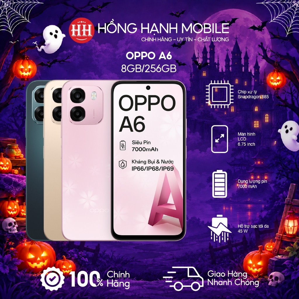 Điện Thoại Oppo A6 8GB/256GB - Hàng Chính Hãng
