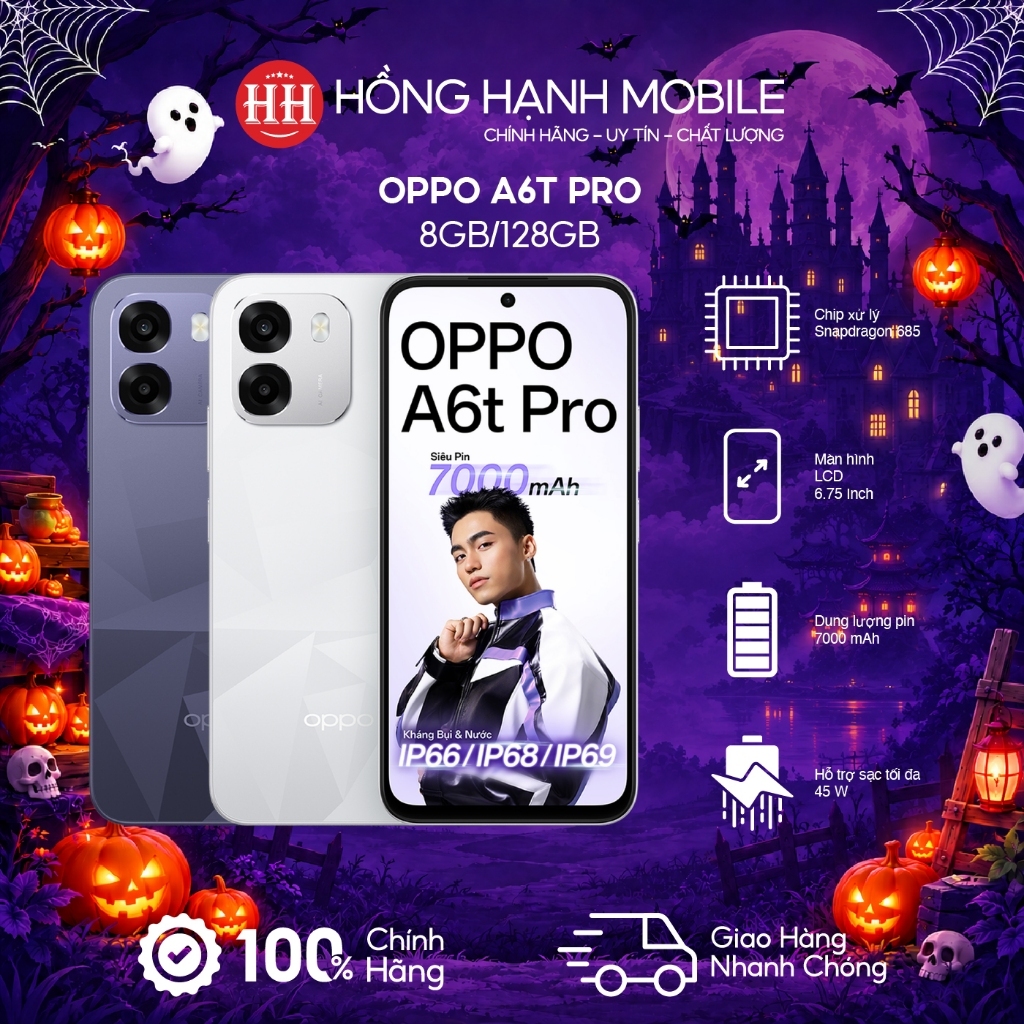 Điện Thoại Oppo A6t Pro 8GB/128GB - Hàng Chính Hãng