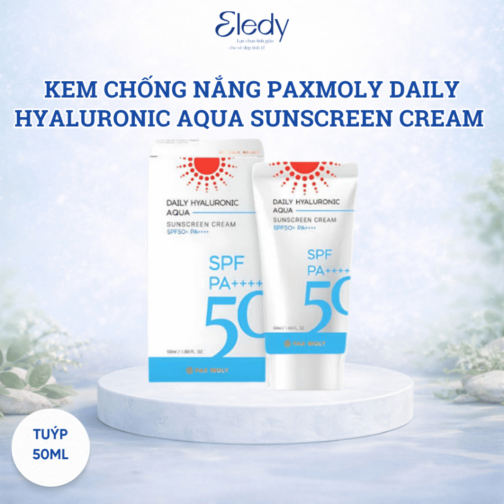 [PAXMOLY] Kem chống nắng Daily Hyaluronic Aqua Sunscreen Cream 50ml ...