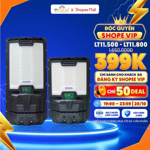 [SVIP 399K] Đèn Đường Năng Lượng Mặt Trời Liền Thể TP SOLAR Công Suất 500W, 800W Chiếu Sáng 150-350m2