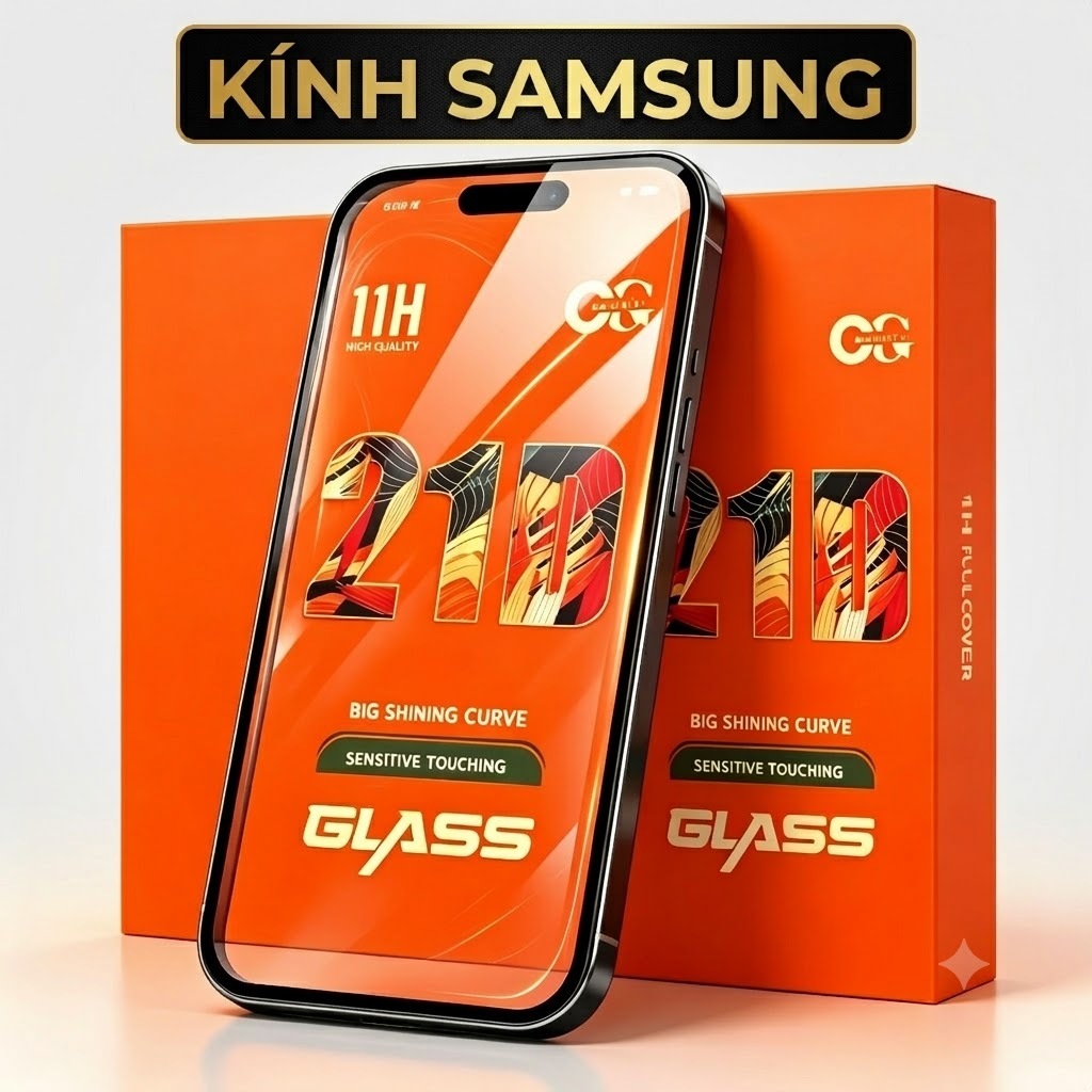 Kính cường lực Samsung 21D full màn A02 A12 A16 A17 A06 A07 A05 A51 A32 A03 A13 A31 A71 A72 S P