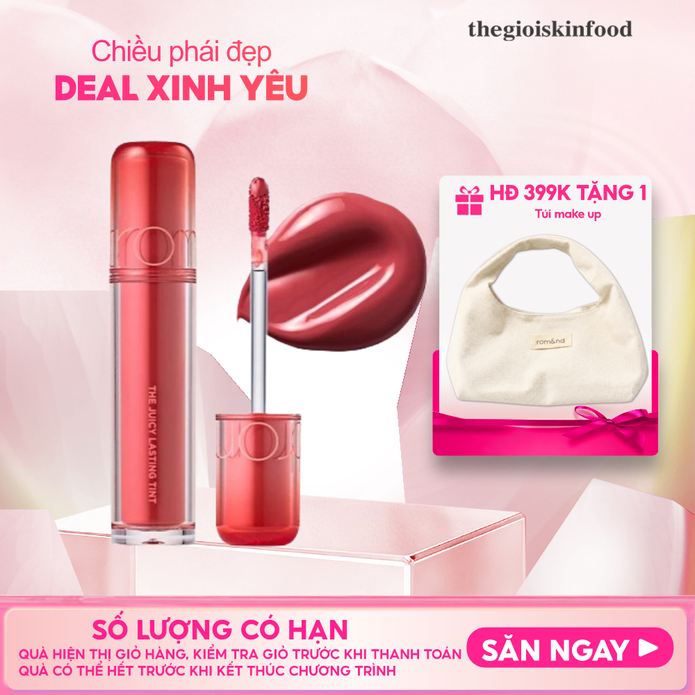 Son Tint Romand Căng Bóng The Juicy Lasting Tint ThegioiSkinfood