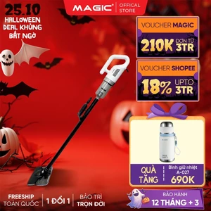 MÁY HÚT BỤI LAU SÀN 2IN1 MAGIC A-066 - LỰC HÚT 12000-14000Pa, CÔNG SUẤT 400W, BẢO HÀNH 12TH