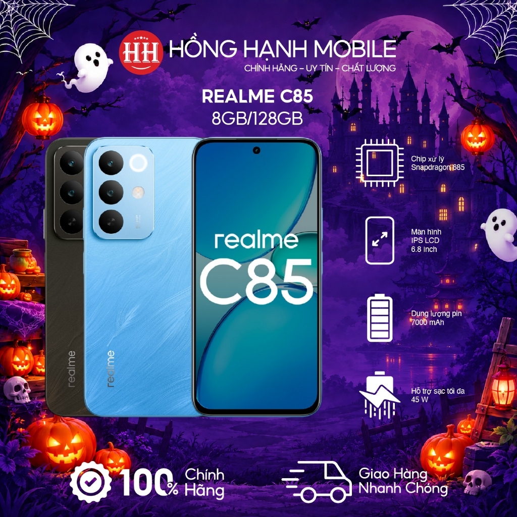 Điện Thoại Realme C85 8GB/128GB - Hàng Chính Hãng