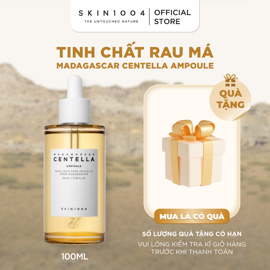 Tinh chấ́t rau má dịu da phục hồi SKIN1004 Madagascar Centella Ampoule 100ml