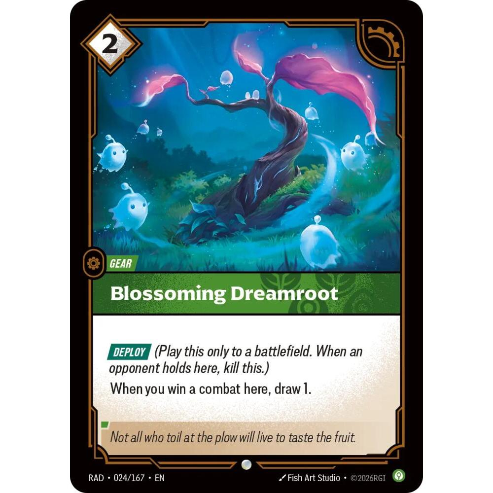 Thẻ Bài Riftbound RAD-024/167 - Blossoming Dreamroot - Gear - Common ...