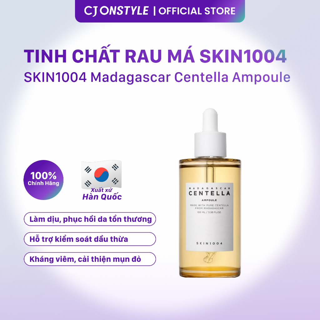 Tinh chất Skin1004 Madagascar Centella Ampoule lành tính, làm dịu da