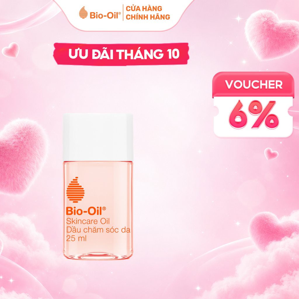 Dầu dưỡng da giúp cải thiện khô sạm và đều màu da, hỗ trợ cải thiện vết rạn da - BIO-OIL Skincare Oil (chai 25ml)