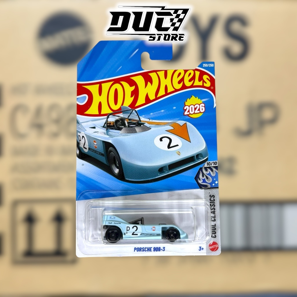 ducstore Xe mô hình JJH78 Hot Wheels Porsche 908-3 - basic Q case 2026 ...