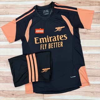 Bộ Quần Áo Bóng Đá CLB Arsenal Training Đen 2026 - Vải Polyester Gai ...