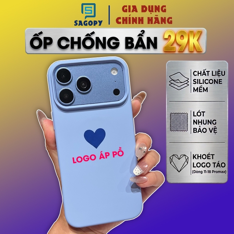 Ốp lưng iphone chống bẩn 15 Promax, 16Promax 12, 13 Promax, 13, 14Promax, 11, 12 Promax S P silicone