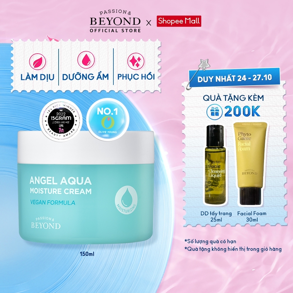 [Beyond Official] Kem dưỡng ẩm Tinh Linh Nước làm dịu Beyond Angel Aqua Moisture Cream