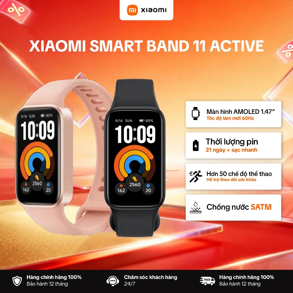 Đồng Hồ Thông Minh Xiaomi Redmi Watch 6 ACTIVE/ 5 ACTIVE / Watch 5 LITE | Nghe Gọi Bluetooth | Chống Nước | Bảo Hành 12T – ảnh mô tả chi tiết 14