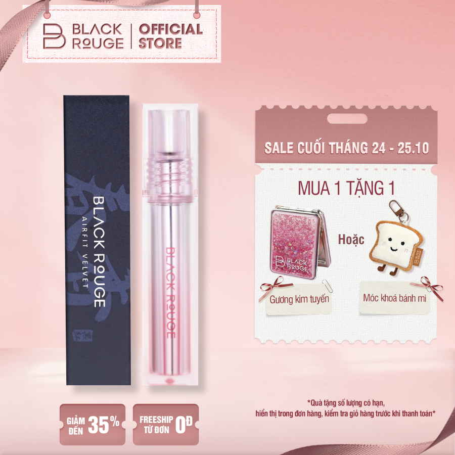 [MỚI] Son Kem Black Rouge Air Fit Velvet Lite - 4.2g