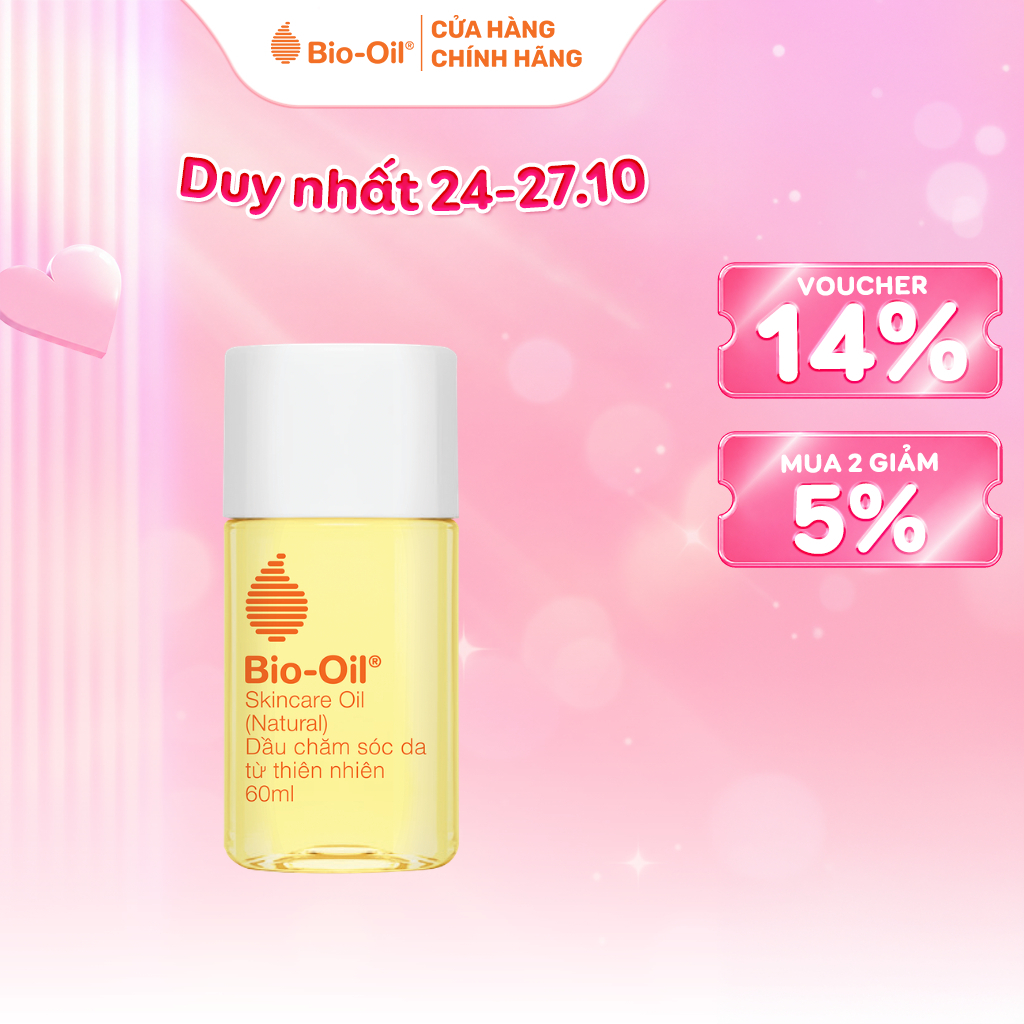 Dầu chăm sóc da từ Thiên Nhiên BIO-OIL SKINCARE OIL (NATURAL) 60ML