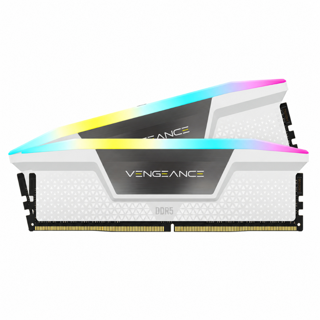 RAM Máy Tính Corsair Vengeance RGB White 32GB (2x16GB) DDR5 bus 6000MT ...