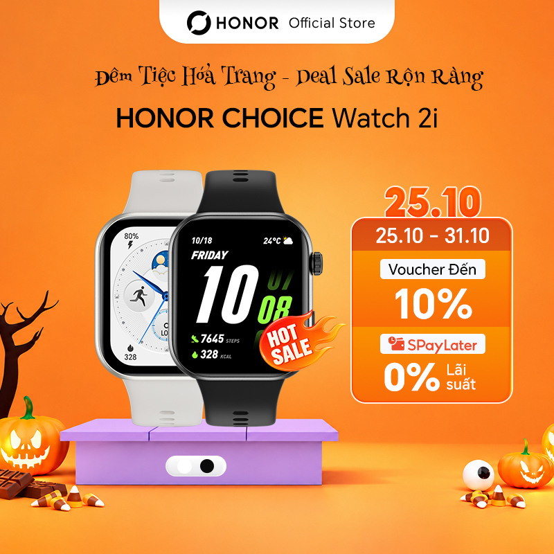 Đồng Hồ Thông Minh HONOR Choice Watch 2i | Màn hình  1.85 " AMOLED, Pin 14 ngày