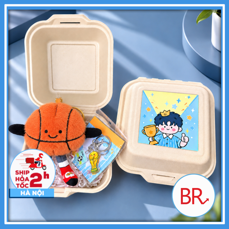Set Quà Boy's Day Đáng Yêu Quà Tặng 19/11 – Móc Khóa Bông Thể Thao Nhiều Hình siêu xinh quà tặng bạn nam 03069