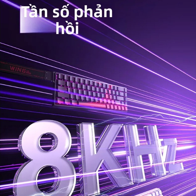 AULA Bàn phím cơ WIN60 HE - Đen | BigBuy360 - bigbuy360.vn