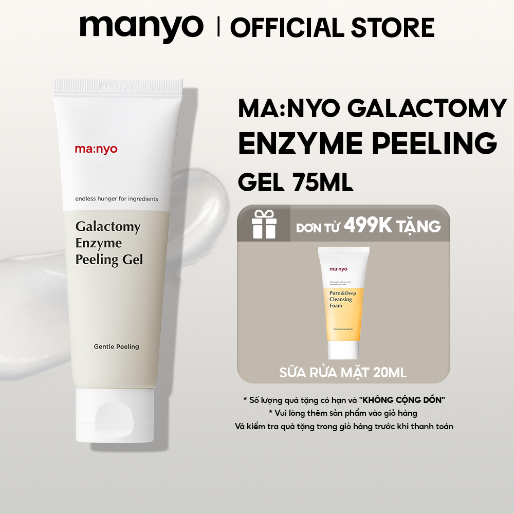 [Best-Selling] Gel tẩy tế bào chết sinh học manyo Galactomy Enzyme Peeling Gel 75ml giúp da láng mịn
