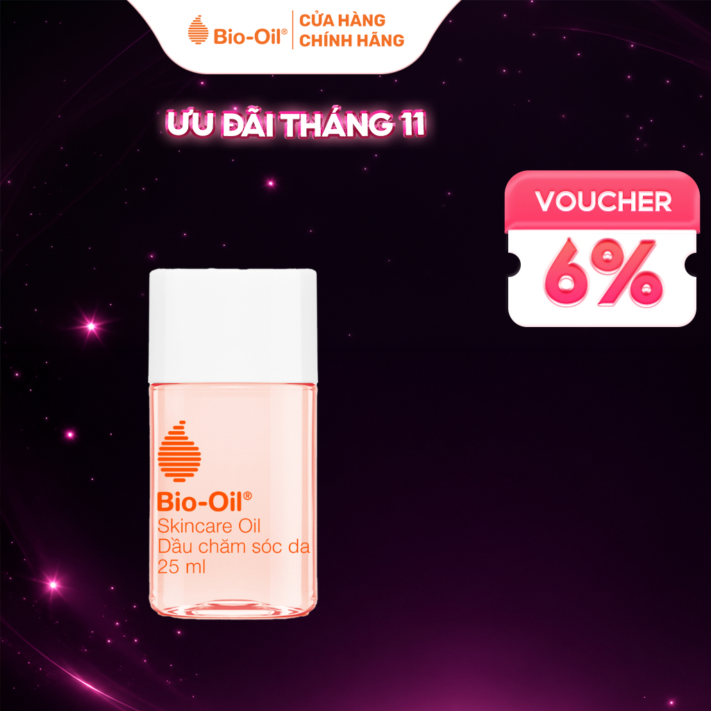 Dầu dưỡng da giúp cải thiện khô sạm và đều màu da, hỗ trợ cải thiện vết rạn da - BIO-OIL Skincare Oil (chai 25ml)