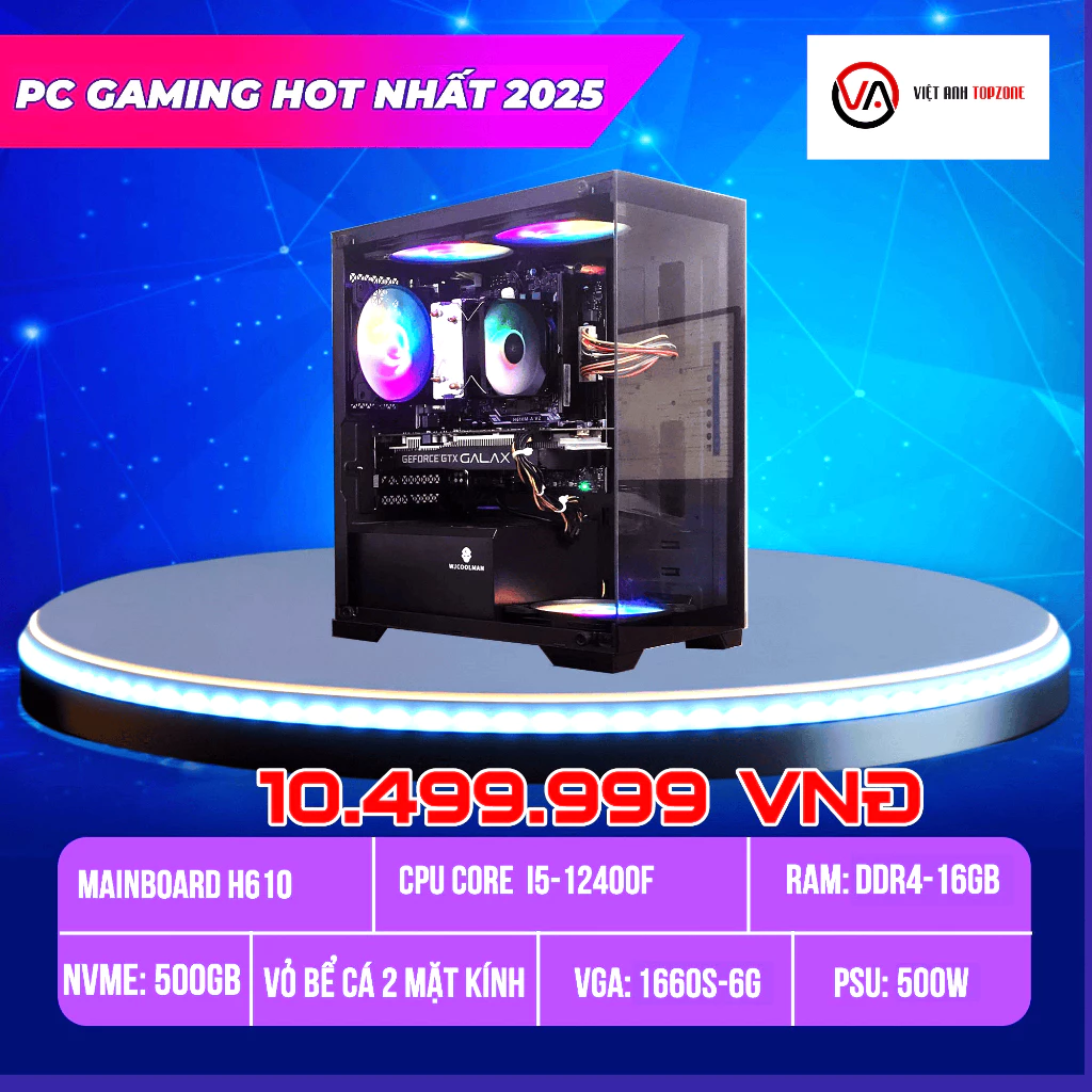 BỘ PC GAMING AK HOT NHẤT 2025