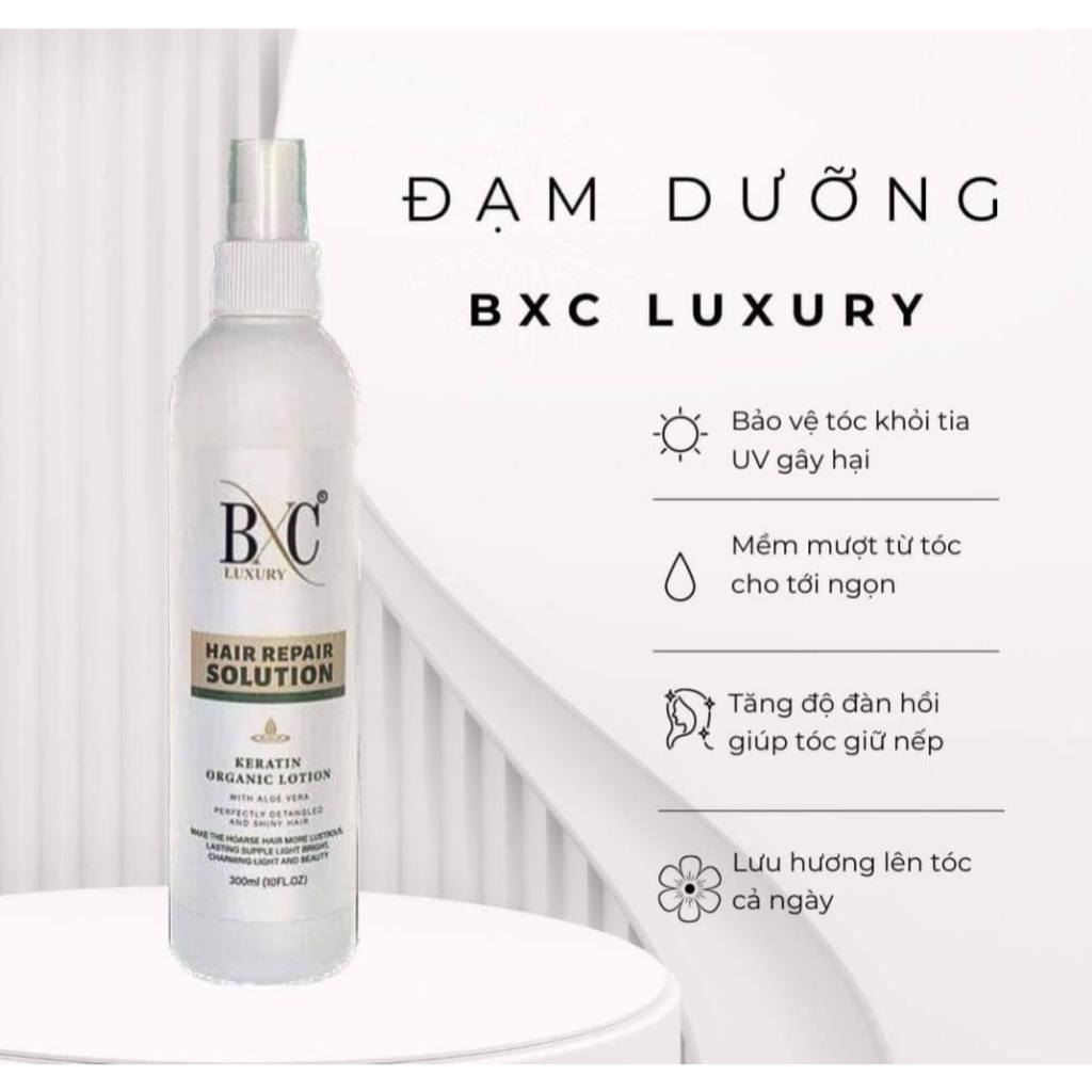 XỊT ĐẠM DƯỠNG TÓC COLLAGEN BXC LUXURY 300ML/CHAI