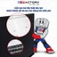 B-FACTORY Tấm Bảo Vệ Pin 2 Nhôm hộp Cho VinFast VF3, VFe34, VF5, VF6, VF7, VF8 Sơn Tĩnh Điện Đen