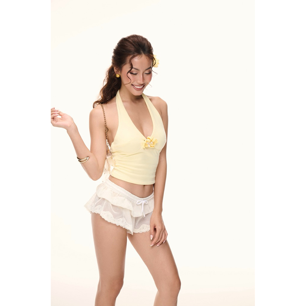 AESTHETE - BUTTER TOP x SEAFOAM SHORT