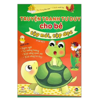 Sách - Truyện Tranh Tư Duy Cho Bé . tập nói tập đọc