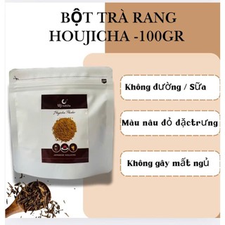 Bột Trà Rang Nguyên Chất HOUJICHA của Uji Matcha Công nghệ Nhật Bản – Gói 100g